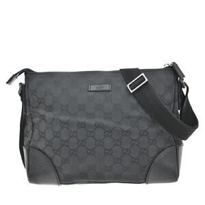Gucci GG Canvas Joy Messenger Bag Black